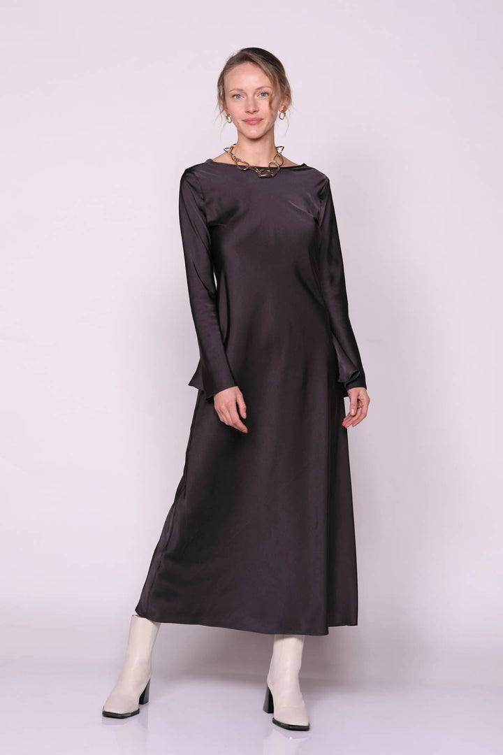 שמלת מג בצבע שחור - M By Maskit
