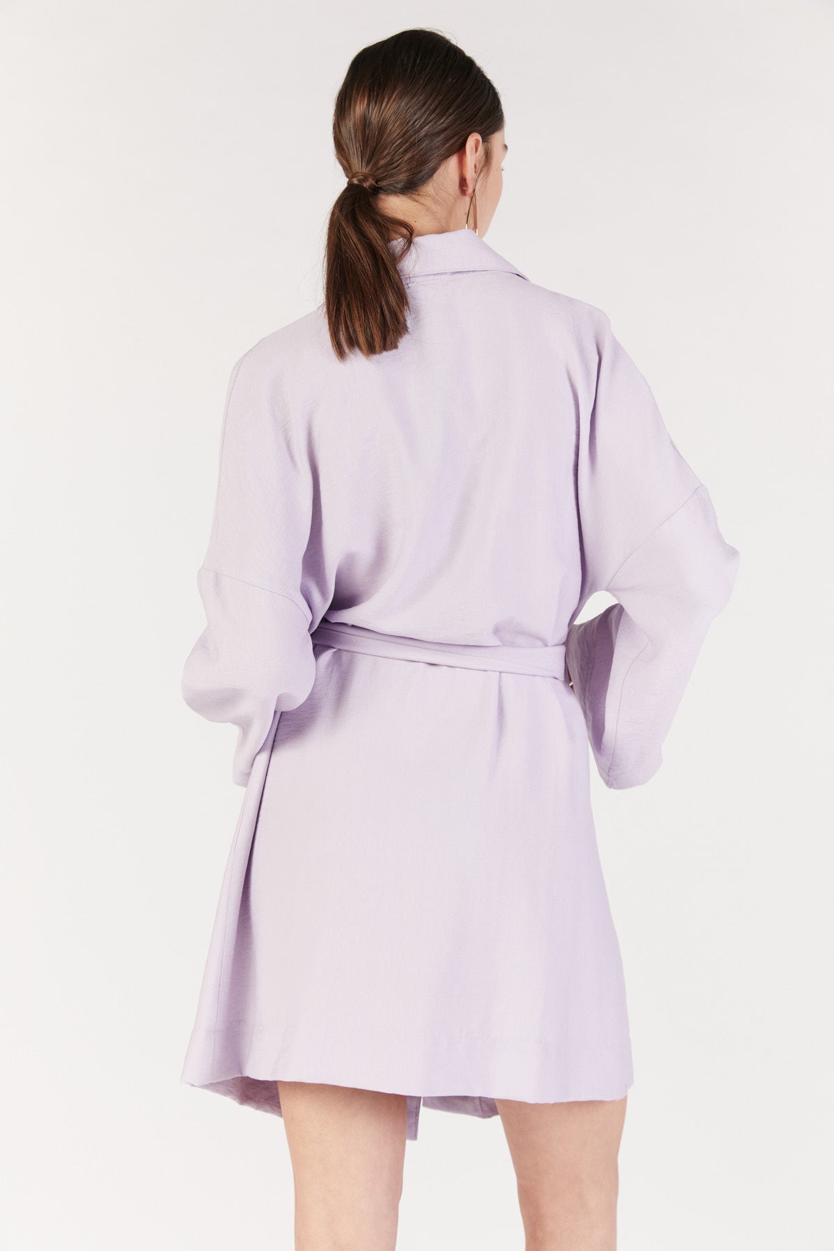 שמלת מיני אפרודיט בצבע לילך - Re