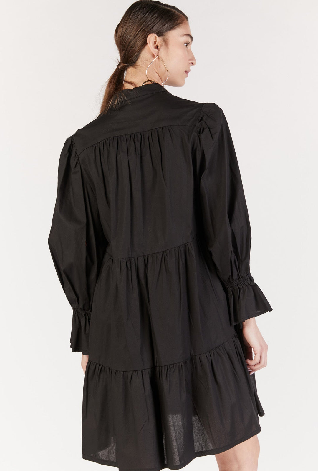 שמלת מיני ליפרי בצבע שחור - Dana Sidi
