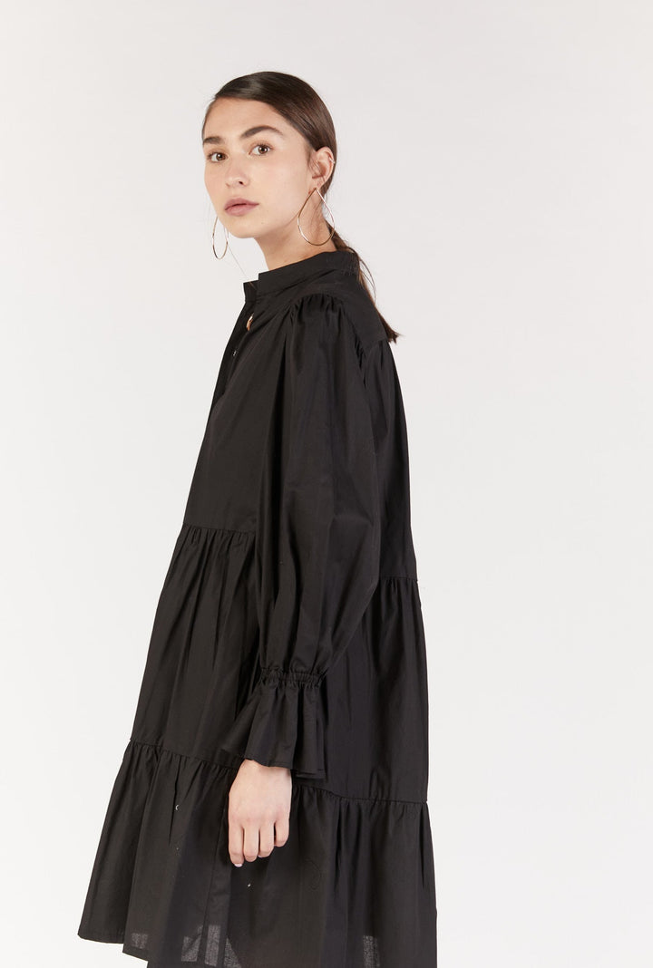 שמלת מיני ליפרי בצבע שחור - Dana Sidi