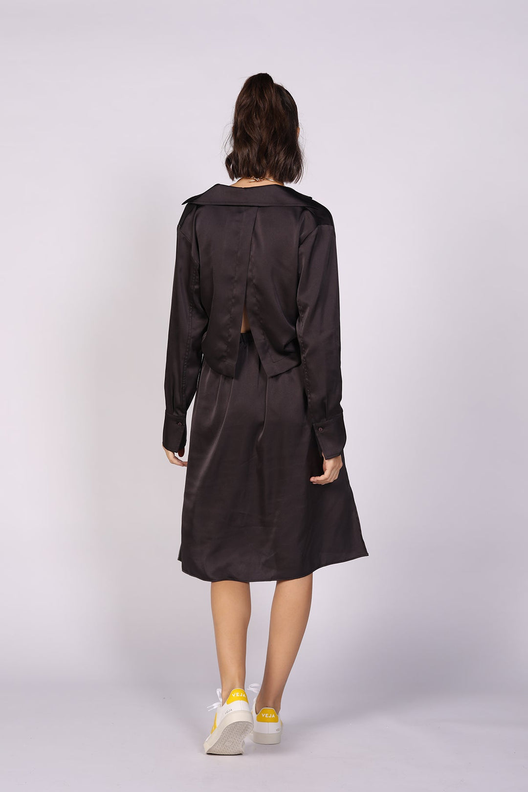 שמלת מיני סופיה בצבע שחור - M By Maskit