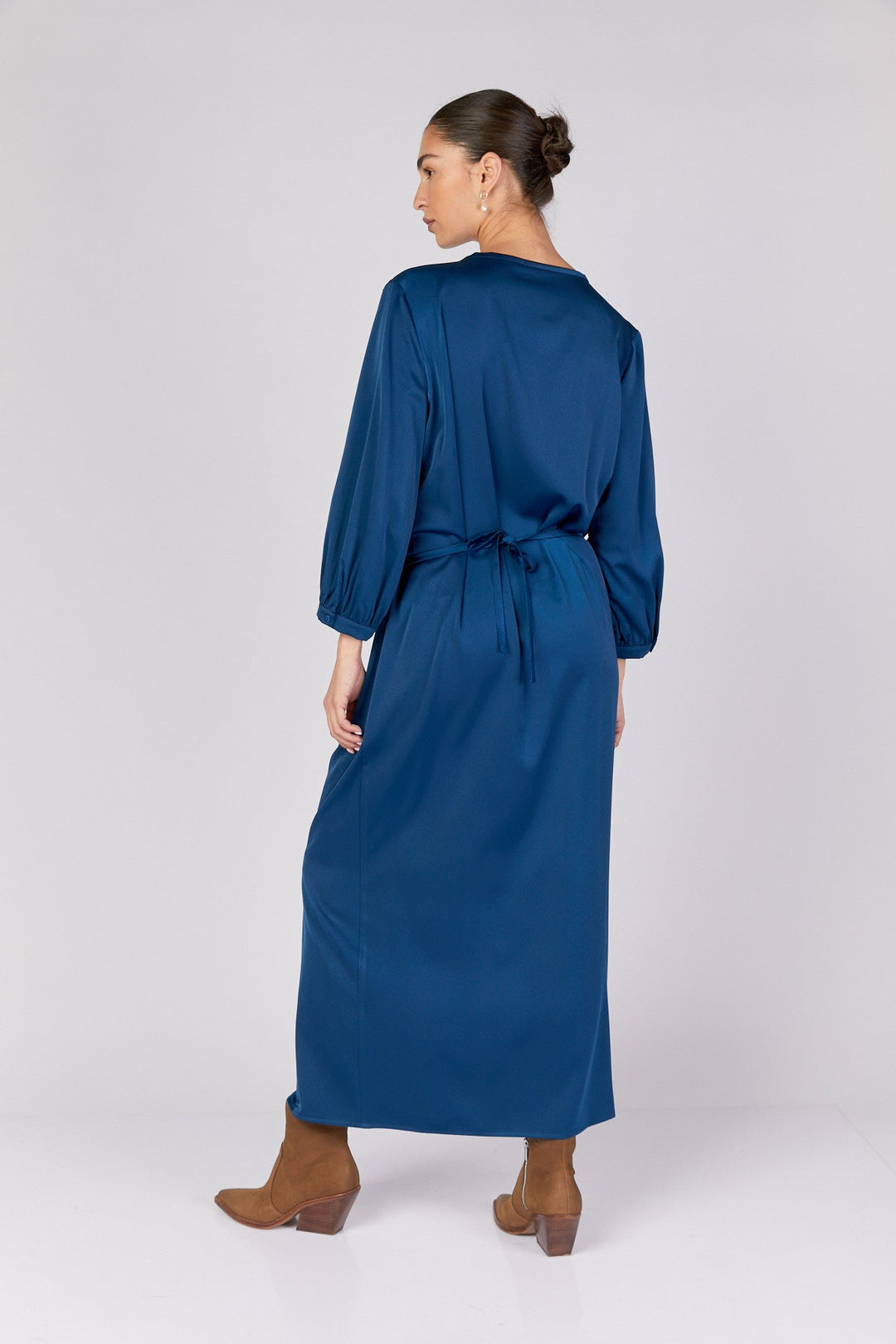 שמלת מיסטר ביג בצבע כחול - M By Maskit