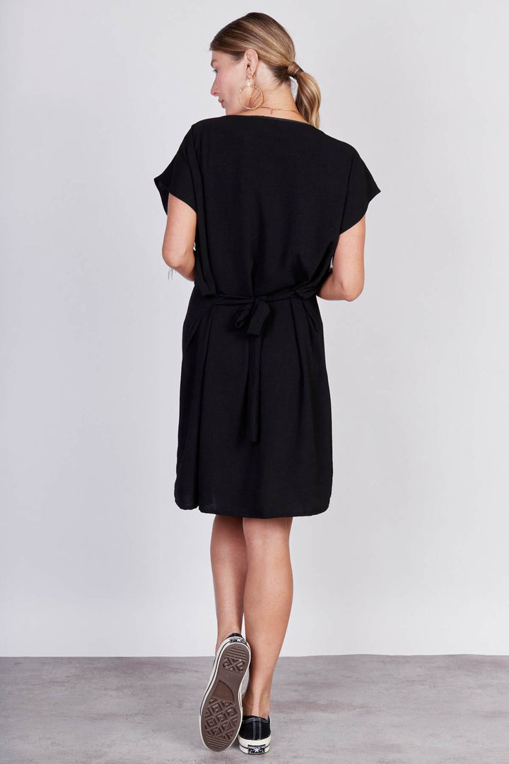 שמלת מלבן בצבע שחור - Ayelet Weinman
