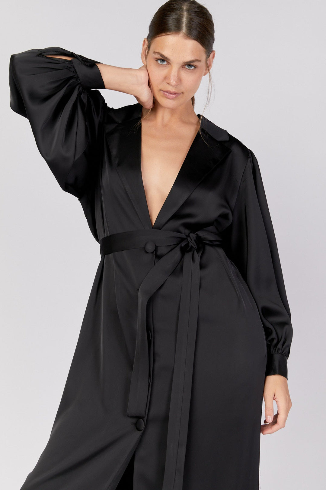 שמלת מרייט בצבע שחור - Dana Sidi