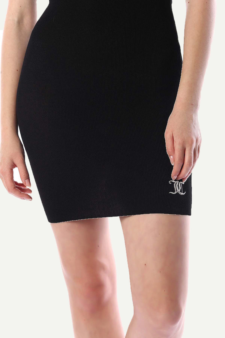 שמלת טניס Juicy Couture בצבע שחור - Juicy Couture