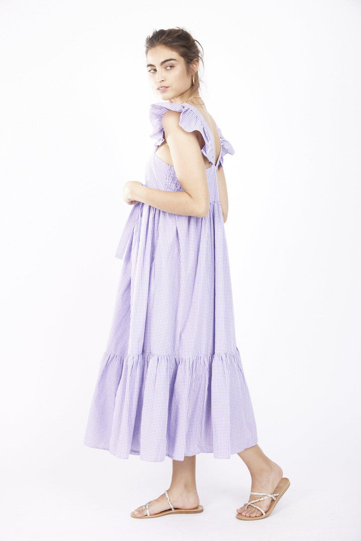 שמלת נורי בצבע סגול - Dana Sidi