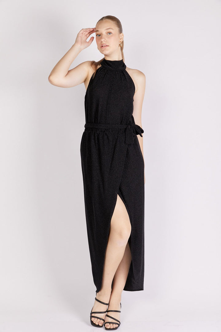 שמלת ערב מקסי גרייס בצבע שחור לורקס - Neta Efrati