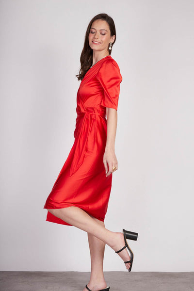 שמלת רוז בצבע אדום - Mother Ofall