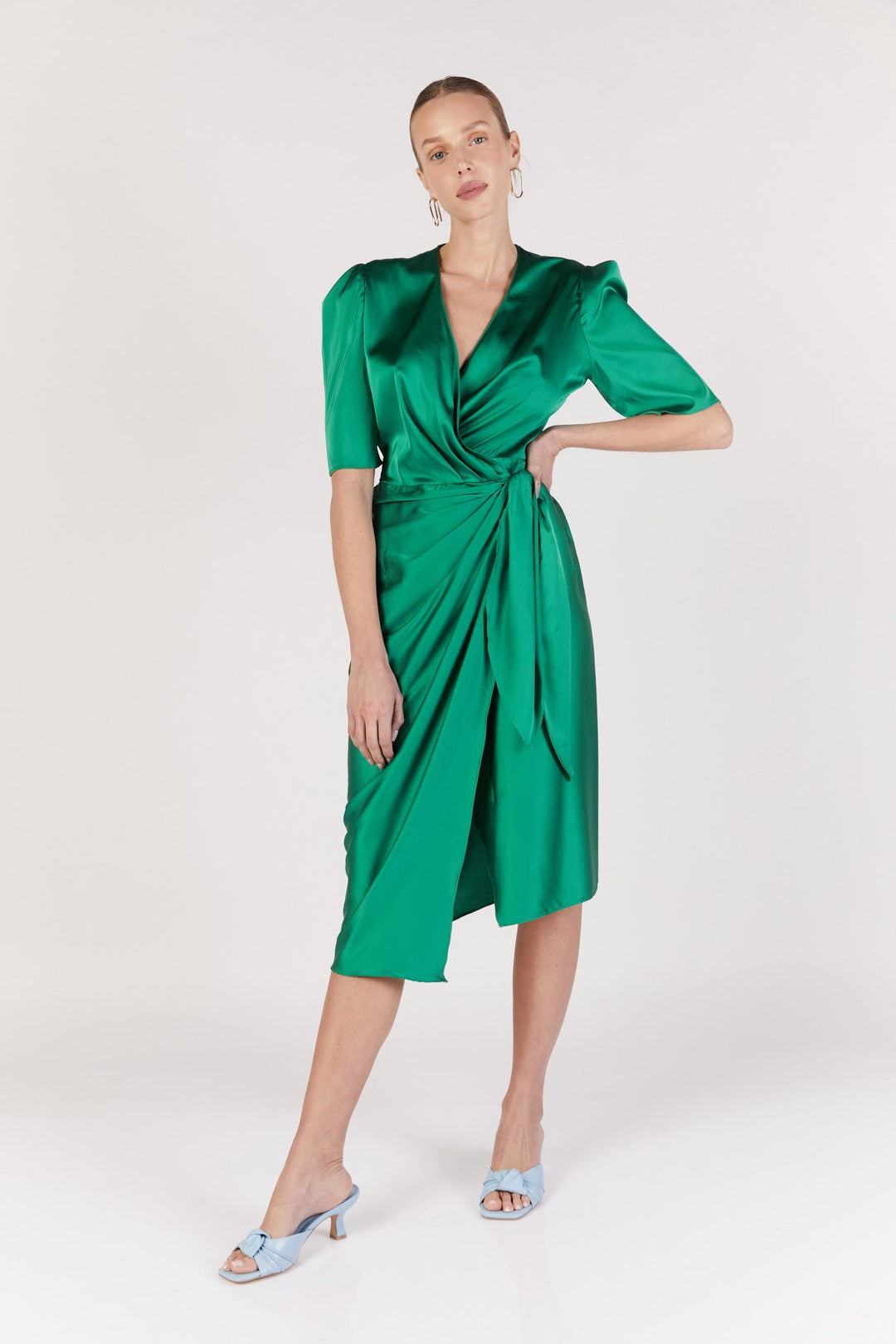 שמלת רוז בצבע ירוק - Mother Ofall