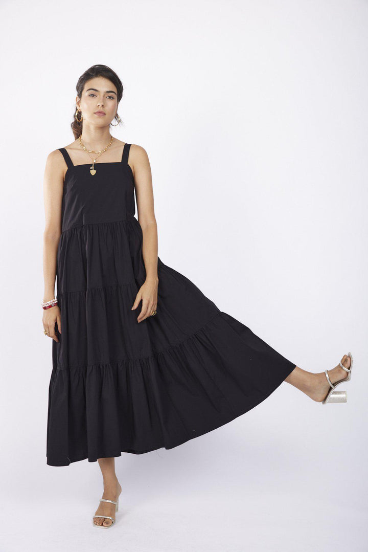 שמלת סאנשיין בצבע שחור - Mayan Paz