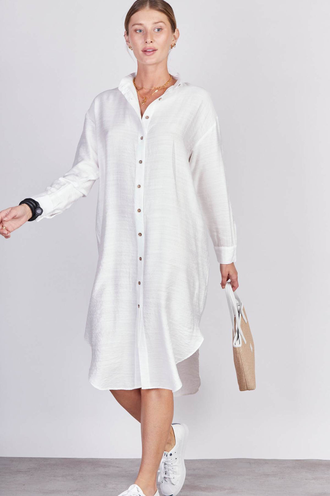 שמלת סי בצבע לבן - Neta Efrati