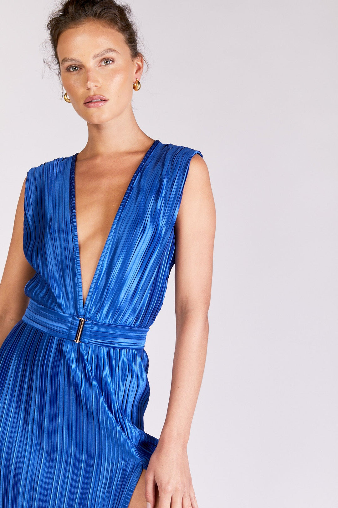 שמלת סלינה בצבע כחול - Neta Efrati