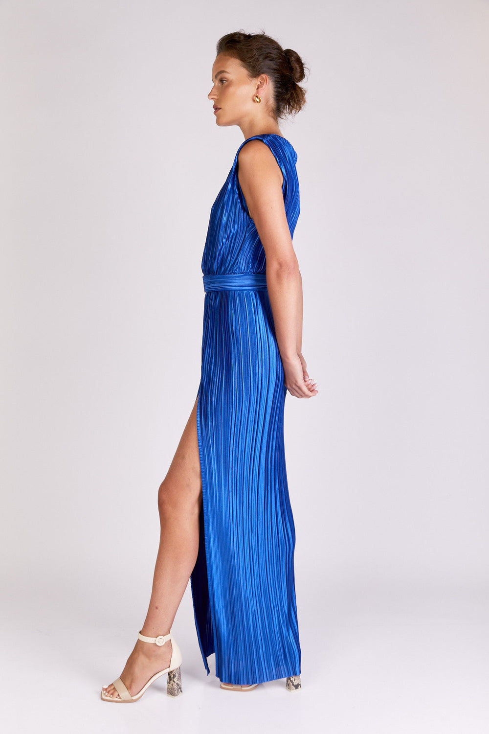 שמלת סלינה בצבע כחול - Neta Efrati