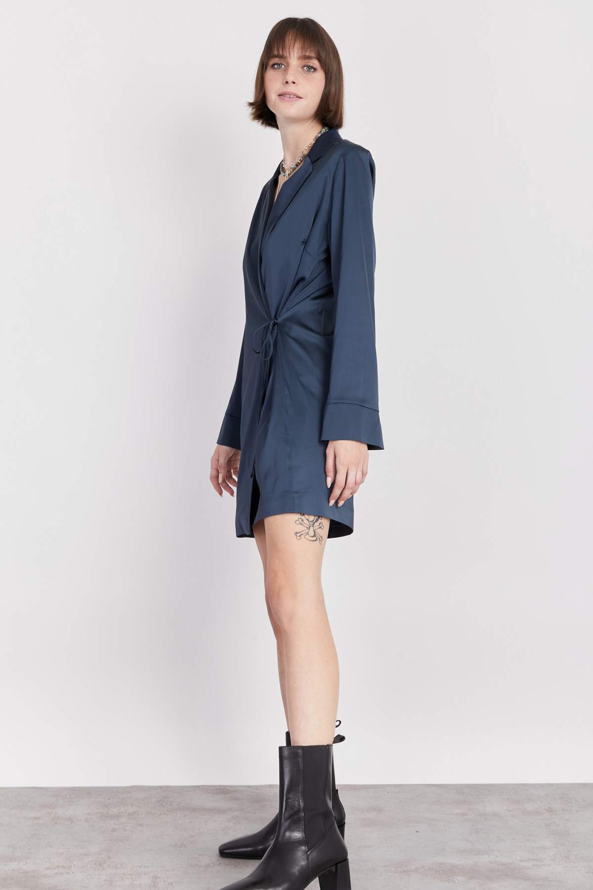 שמלת SOFI JACKET כחול - Mother Ofall