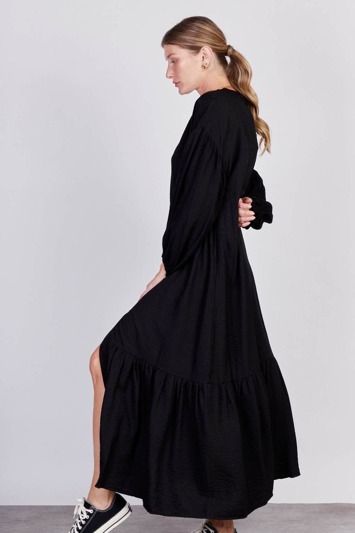 שמלת ווינד בצבע שחור - Neta Efrati