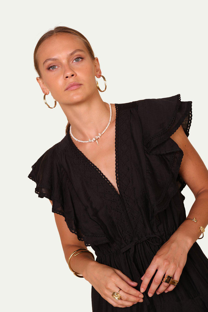 שמלת זורי בצבע שחור - Sabina Musayev