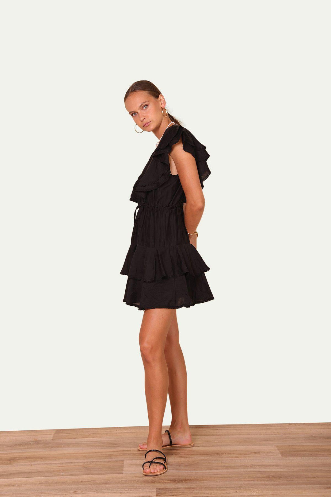 שמלת זורי בצבע שחור - Sabina Musayev