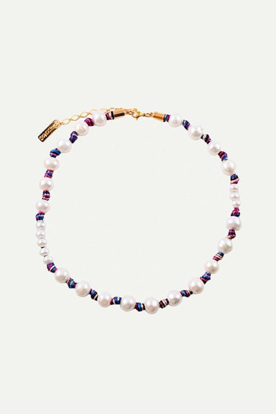 שרשרת Chacha Chocker בצבע לבן - Eskimoss