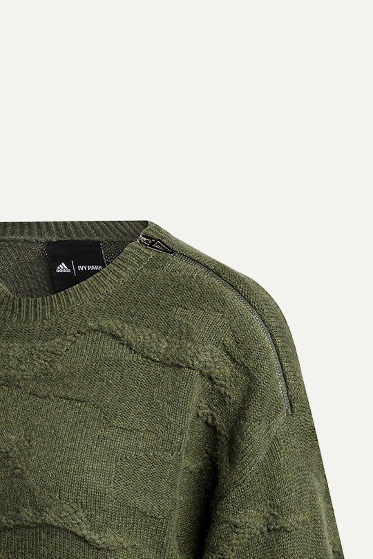 סריג Ivp Knit Crew בהדפס צבאי - Adidas