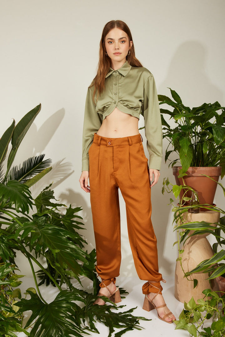 STAV PANTS HOUSE OF JAFFA X RAZILI RUST 120 - House Of Jaffa X Razili