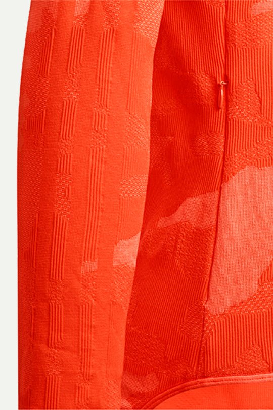 סווטשירט קפוצ'ון Ivp Knit Hoodie בצבע כתום - Adidas