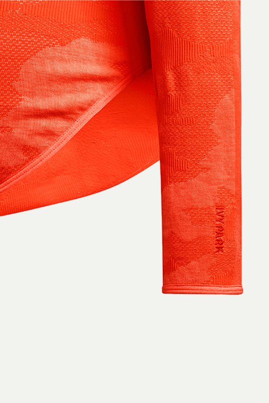 סווטשירט קפוצ'ון Ivp Knit Hoodie בצבע כתום - Adidas