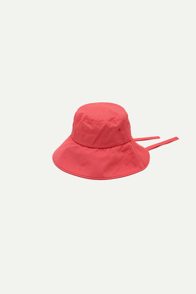 כובע בד באקט בצבע ורוד - Justine