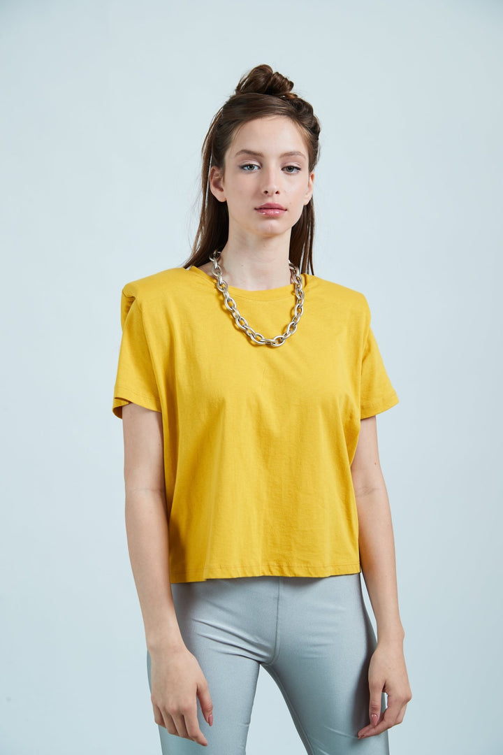 חולצת אמילין בצבע צהוב - Julliett