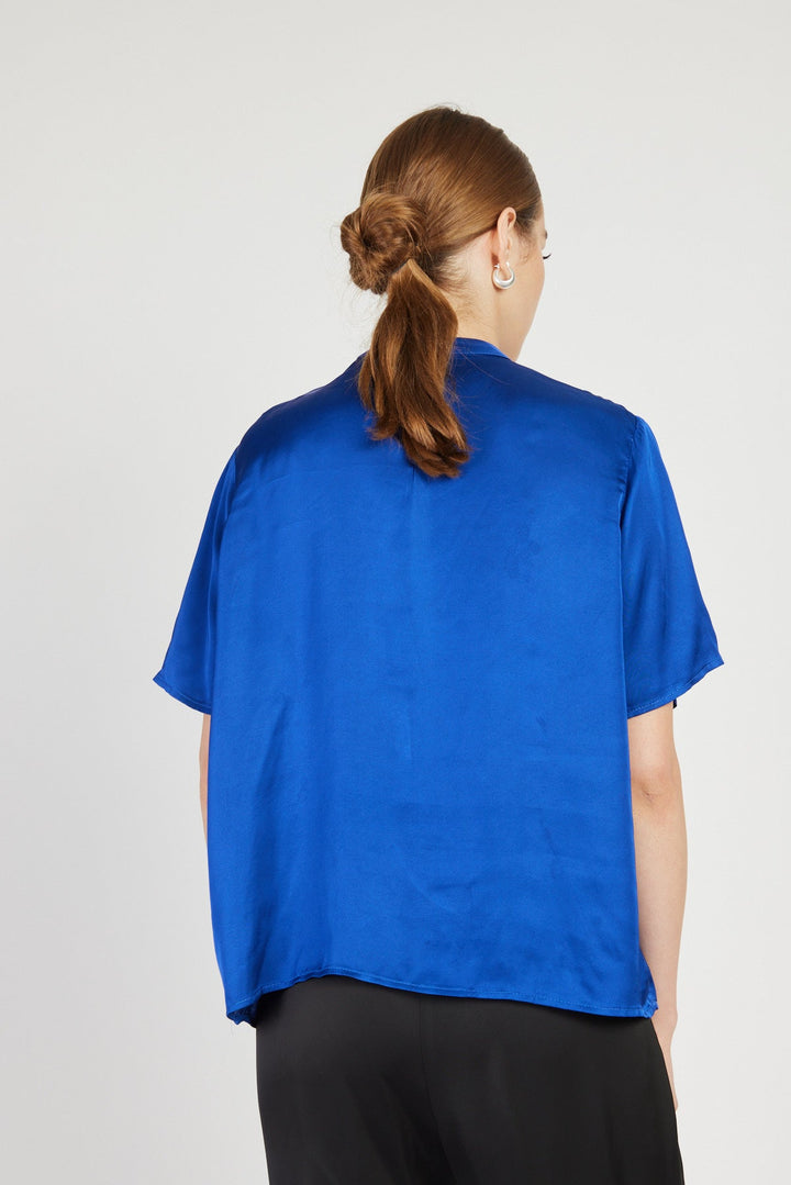 חולצת אנטוני בצבע כחול - Two/Tone