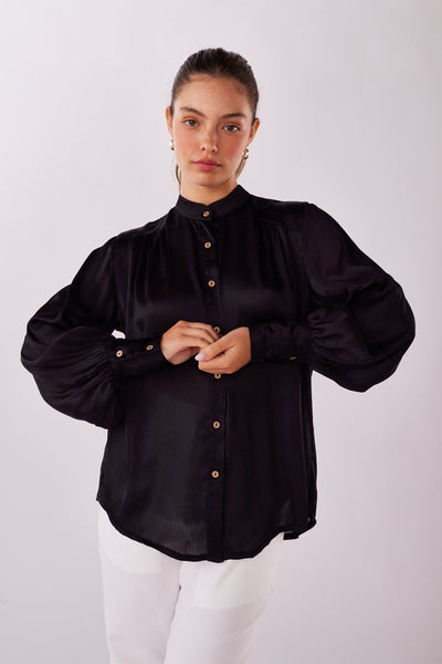 חולצת אוולין בצבע שחור - Neta Efrati