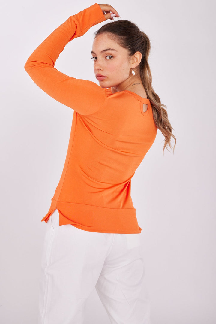 חולצת דולורס בצבע כתום - Julliet X Razili