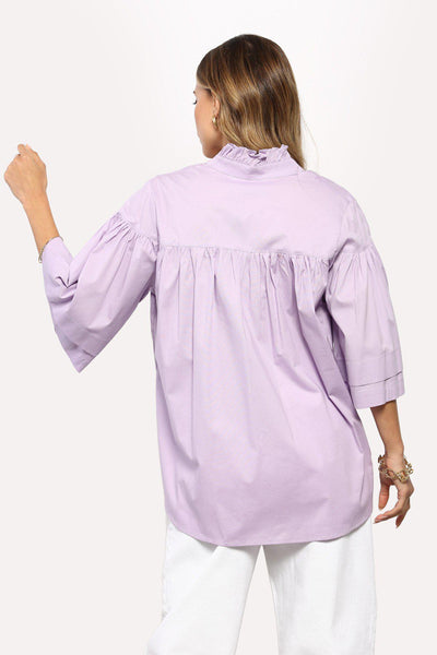 חולצת דומיניק בצבע סגול - Dana Sidi