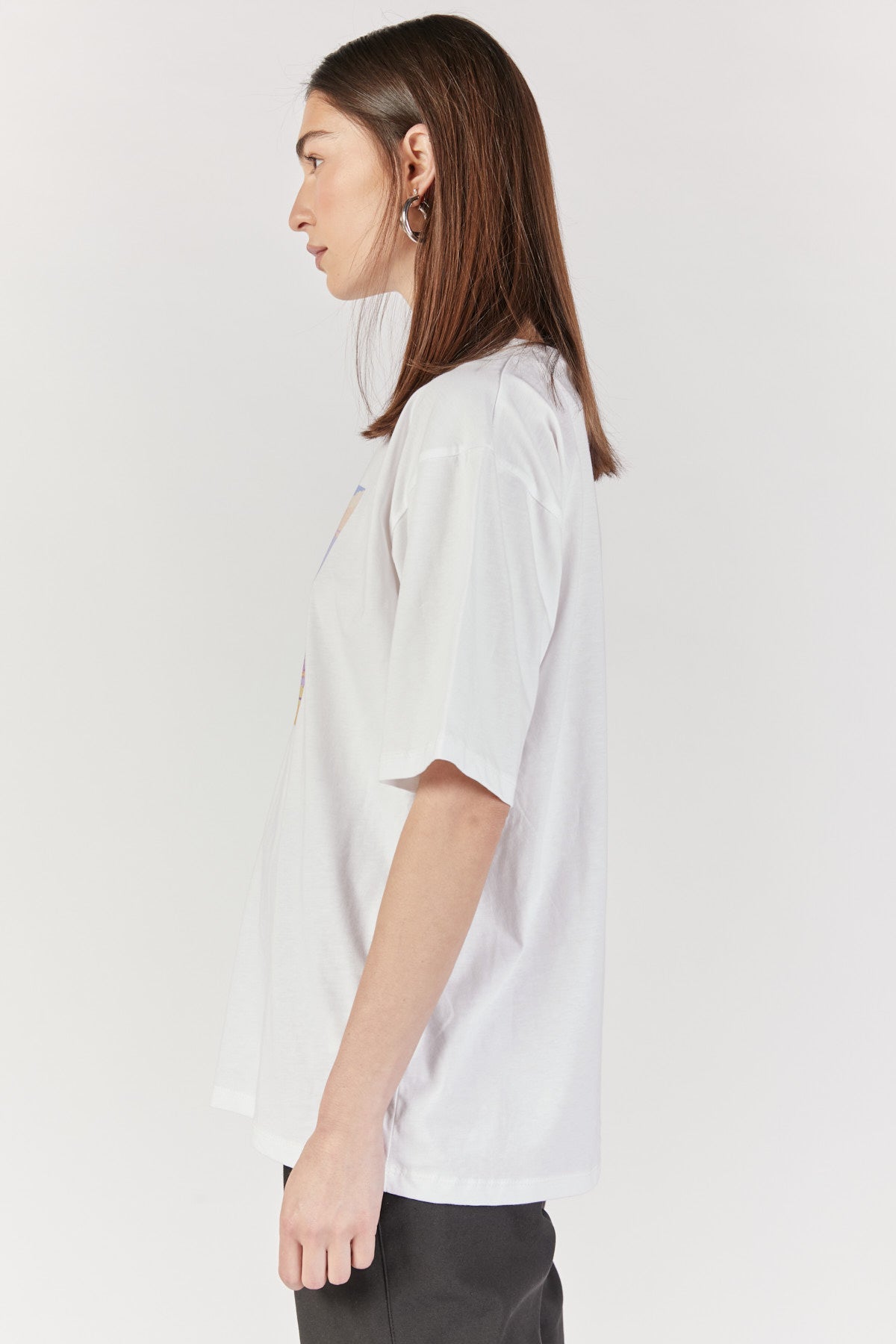 חולצת טי שרט קנדילנד בצבע לבן - Kesh Limited