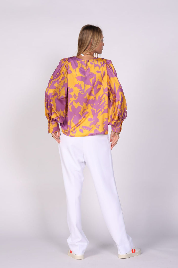 חולצת קורין בצבע סגול - Dana Sidi