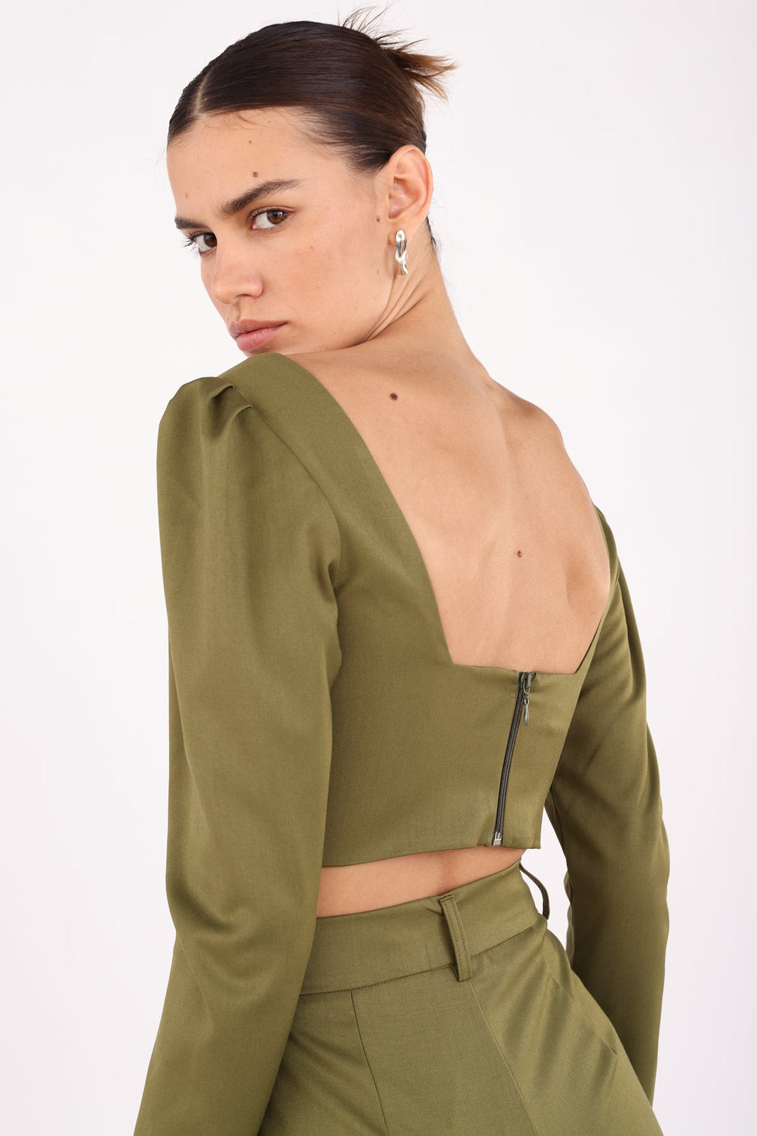 חולצת Nina בצבע ירוק - Razili X Parlez De Vous