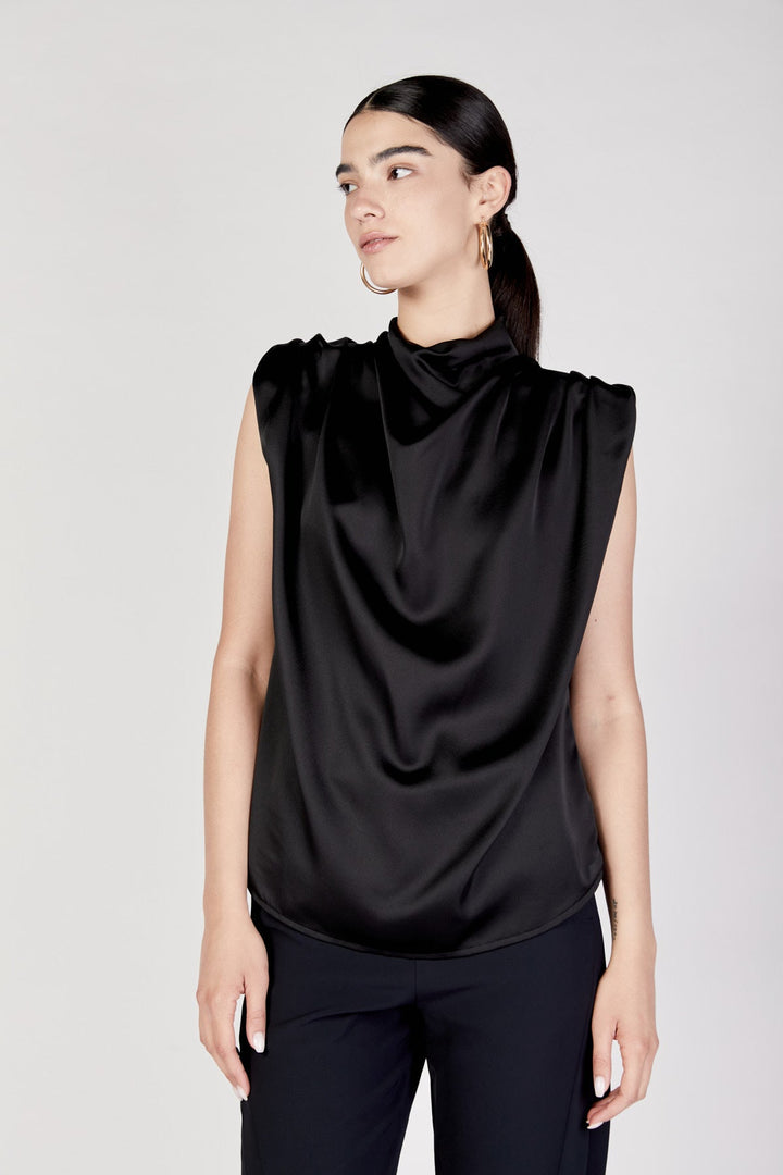 חולצת נעמי בצבע שחור - Dana Sidi