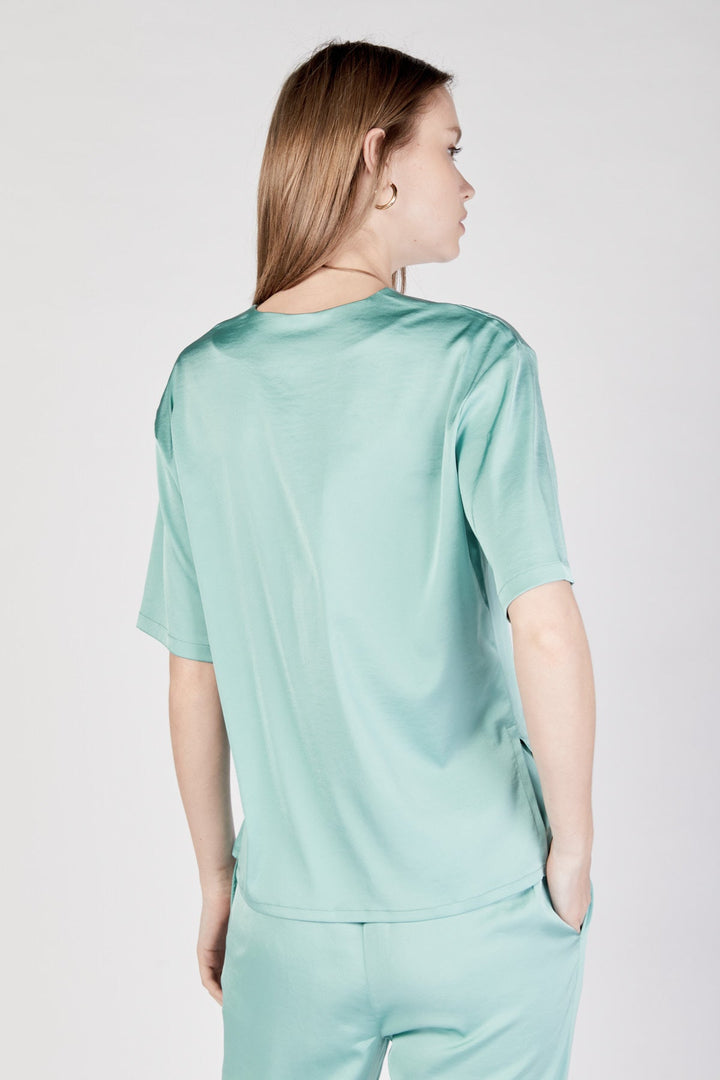 חולצת טורונטו בצבע טורקיז - Razili Studio